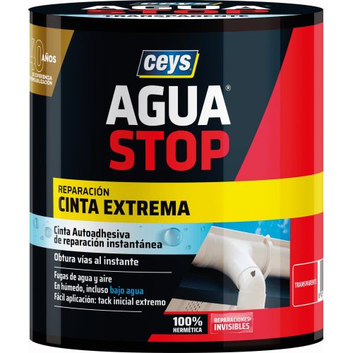 AGUASTOP CINTA EXTREMA TRANSPARENTE