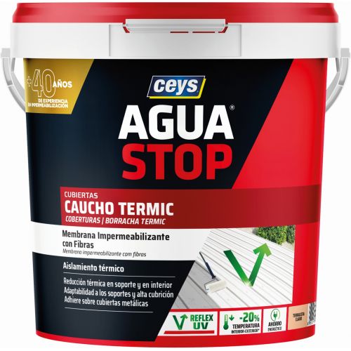 AGUASTOP TERMIC TERRACOTA CLARO 5KG