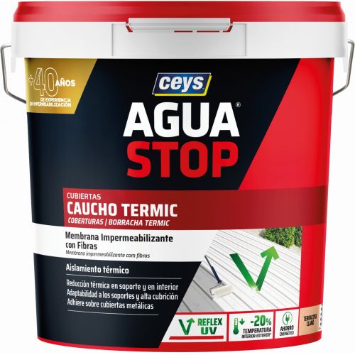 AGUASTOP TERMIC TERRACOTA CLARO 20KG