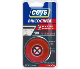 CEYS BRICOCINTA TRANSPARENTE ROLLO 1,5M