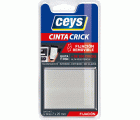 CEYS CRICK TRANSP 4 TIRAS 7CMX25MM