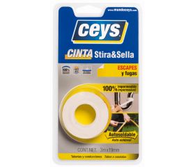 CEYS STIRA & SELLA BLANCO 3MX19MM
