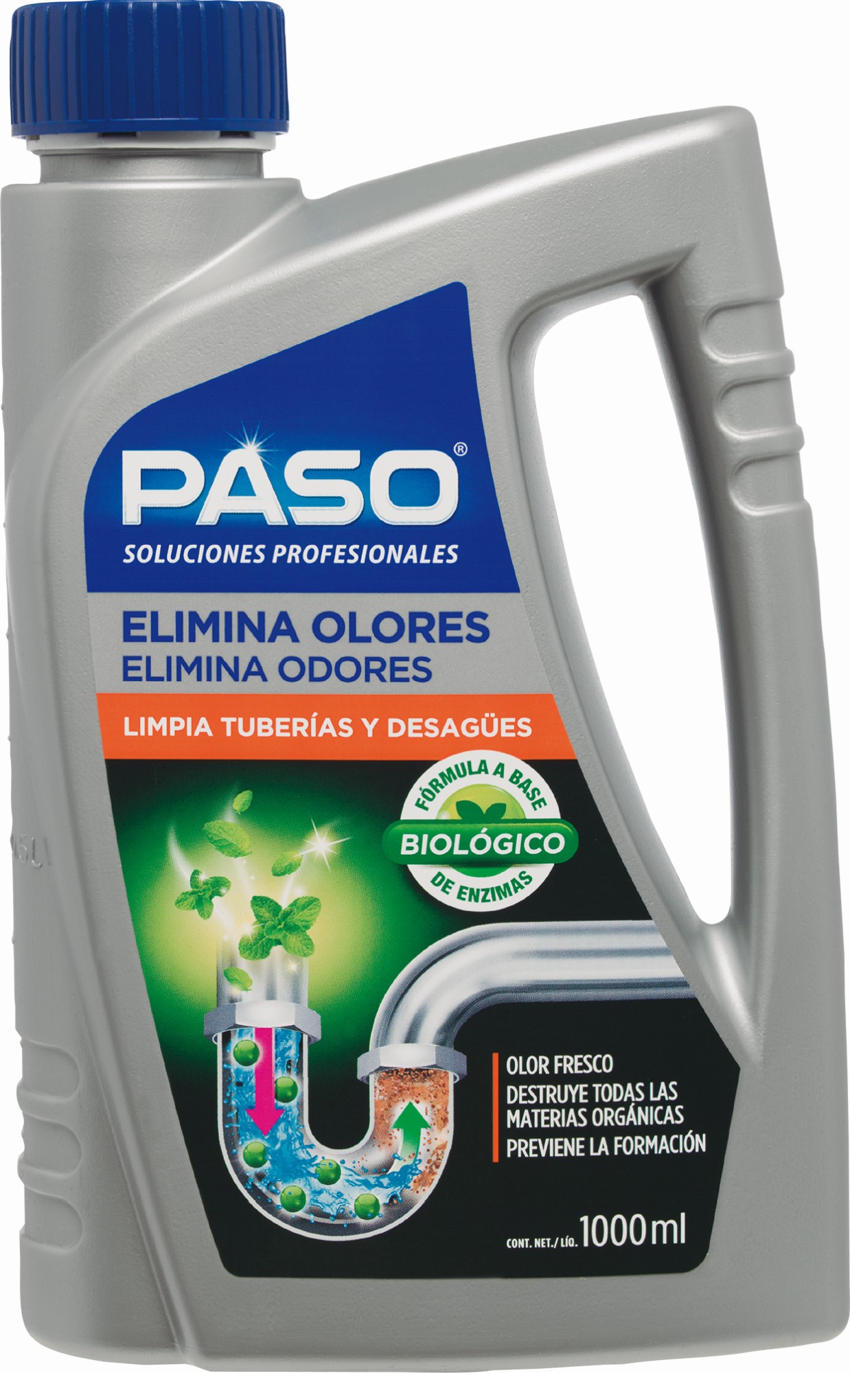 DESATASCADOR GEL SIN ACIDO SULFURICO MELT 1L.