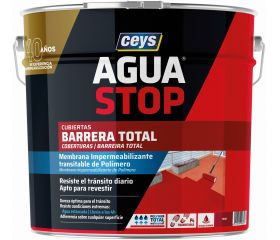 AGUA STOP BARRERA TOTAL 4KG ROJO