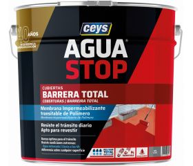 AGUA STOP BARRERA TOTAL 4KG GRIS CLARO