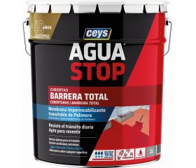 AGUA STOP BARRERA TOTAL 14KG GRIS CLARO