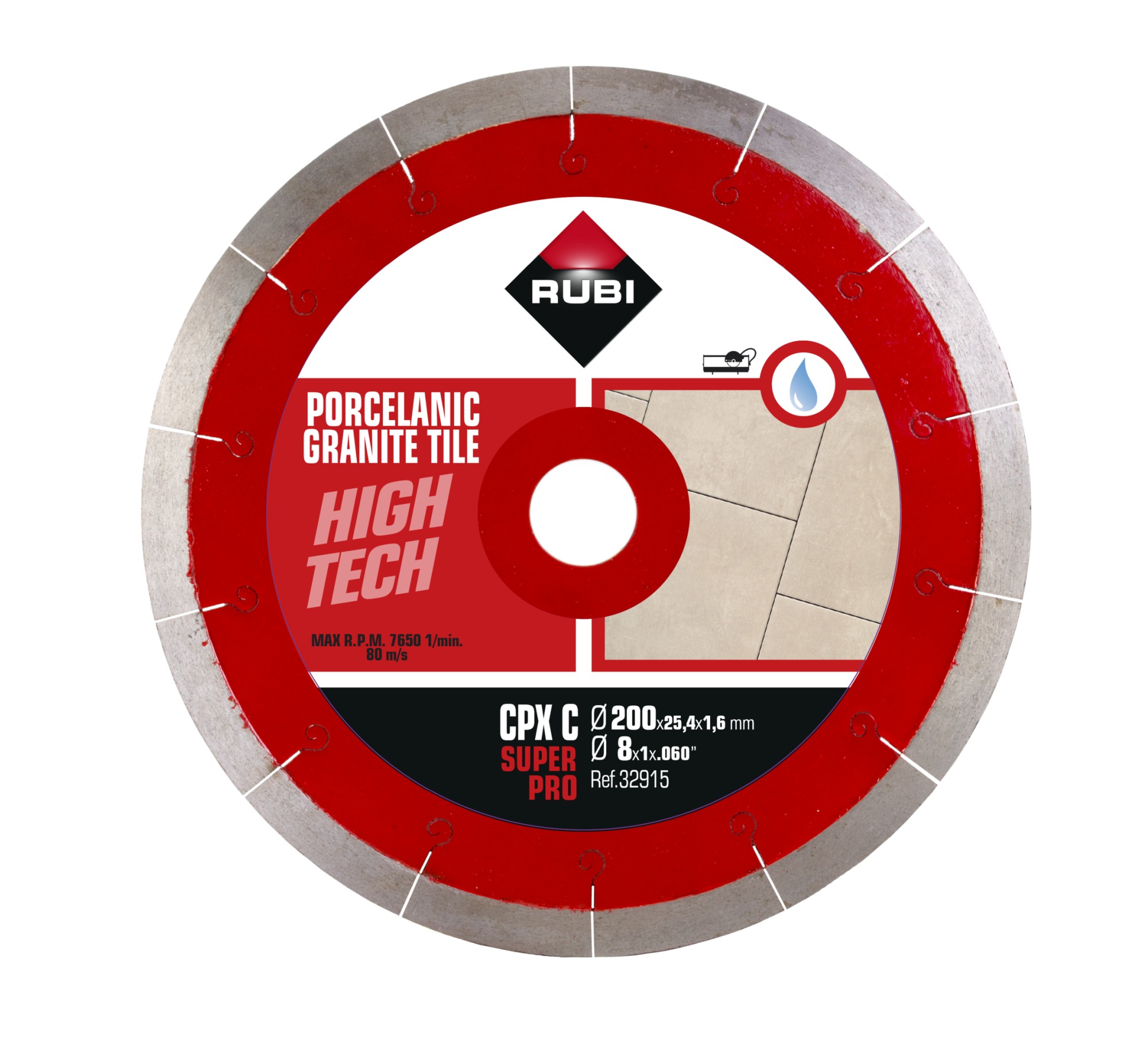 Disco diamante gres porcelánico J-SLOT - CPX