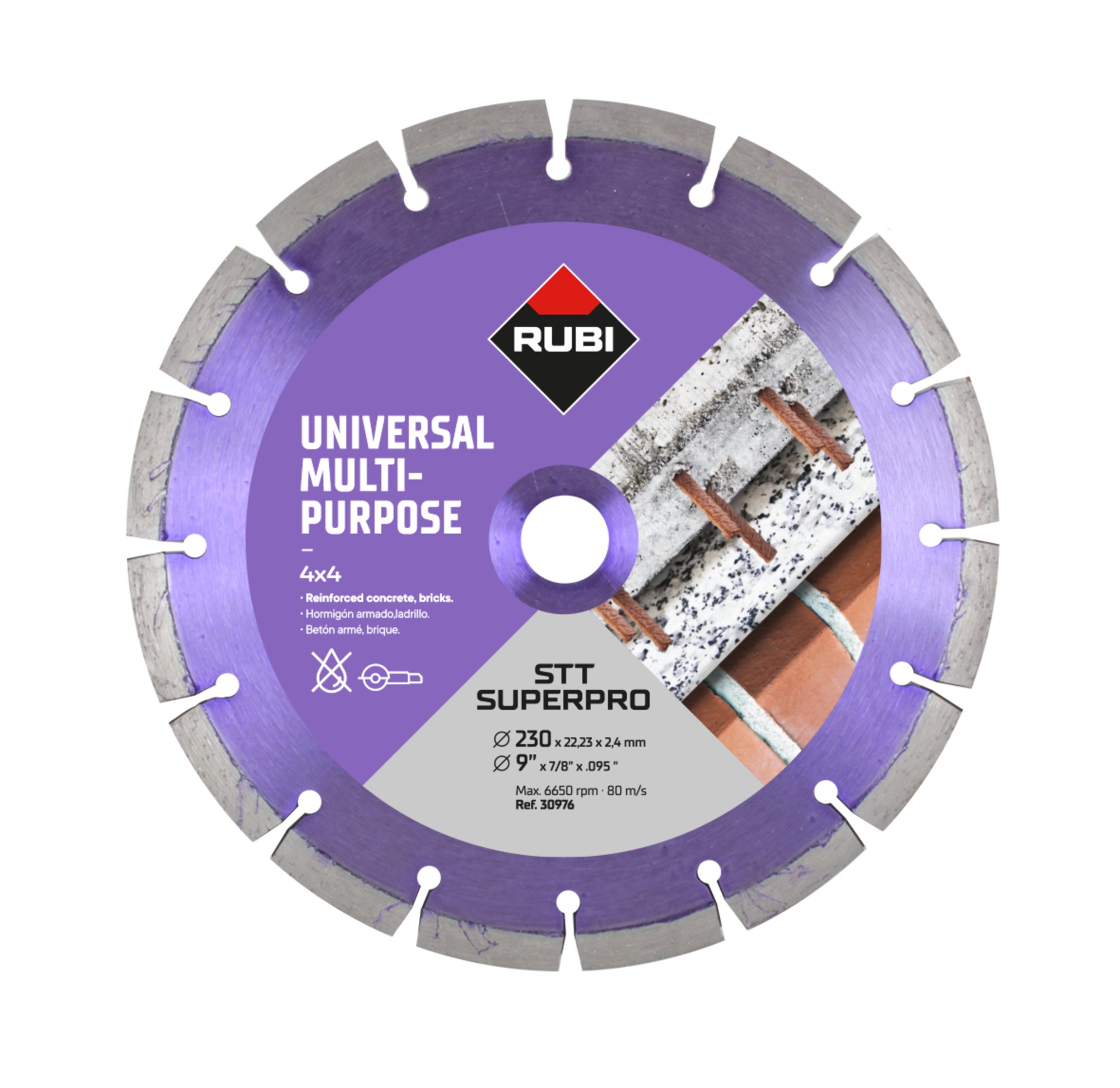 Disco diamante GENERAL DE OBRA SEGMENTADO - STT