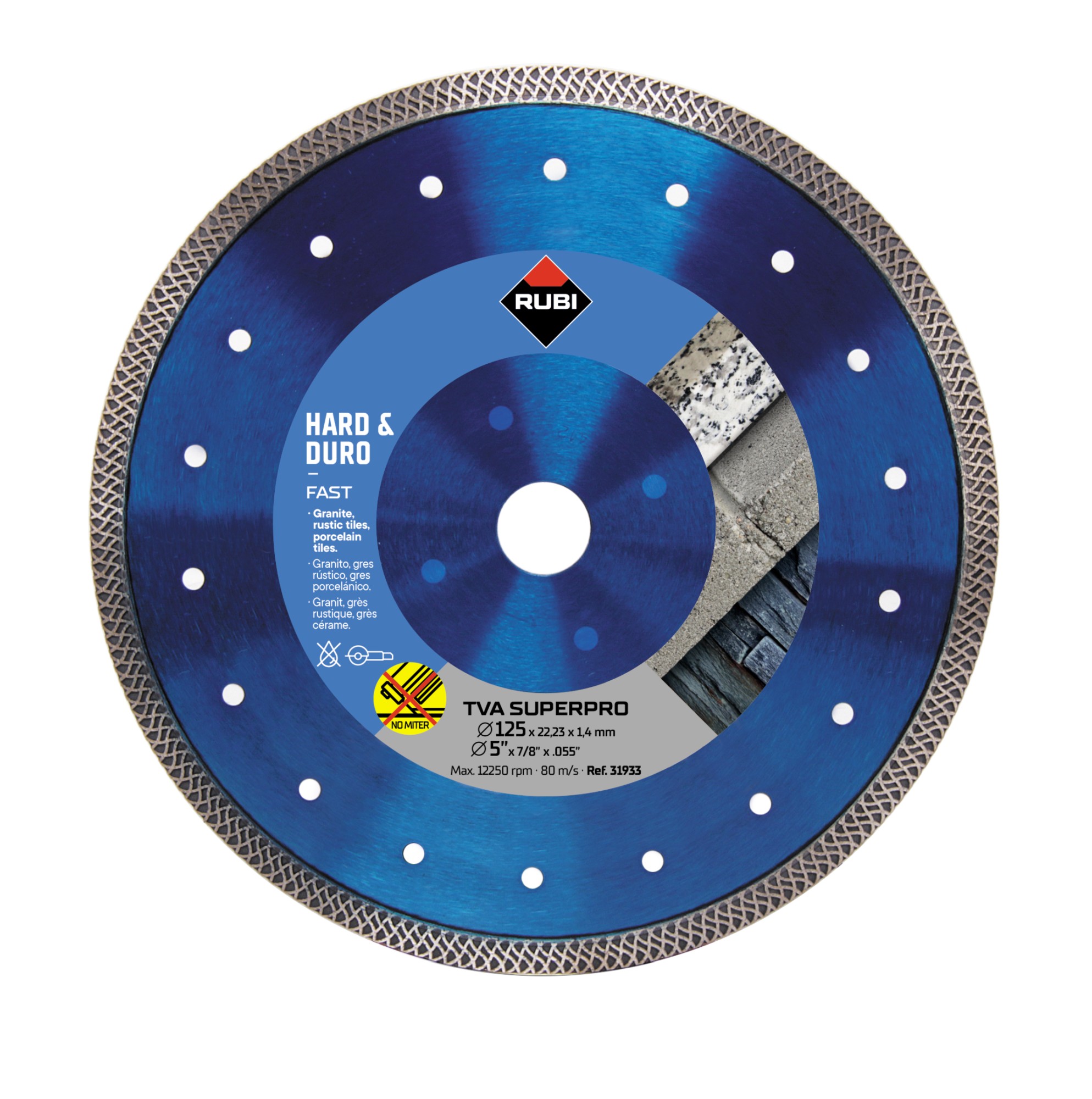 Disco diamante material duro TURBO VIPER - TVA