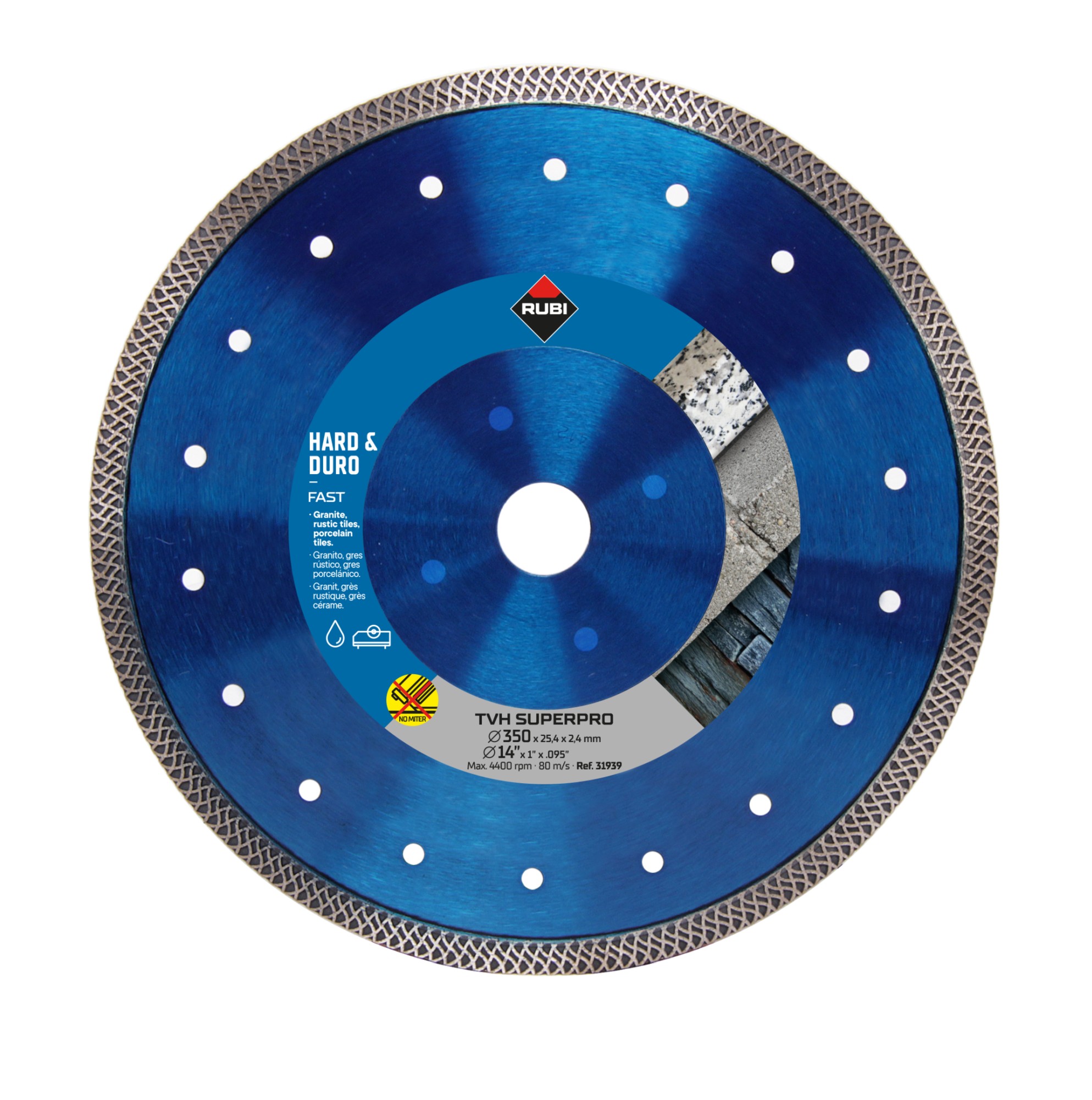 Disco diamante material duro TURBO VIPER - TVH