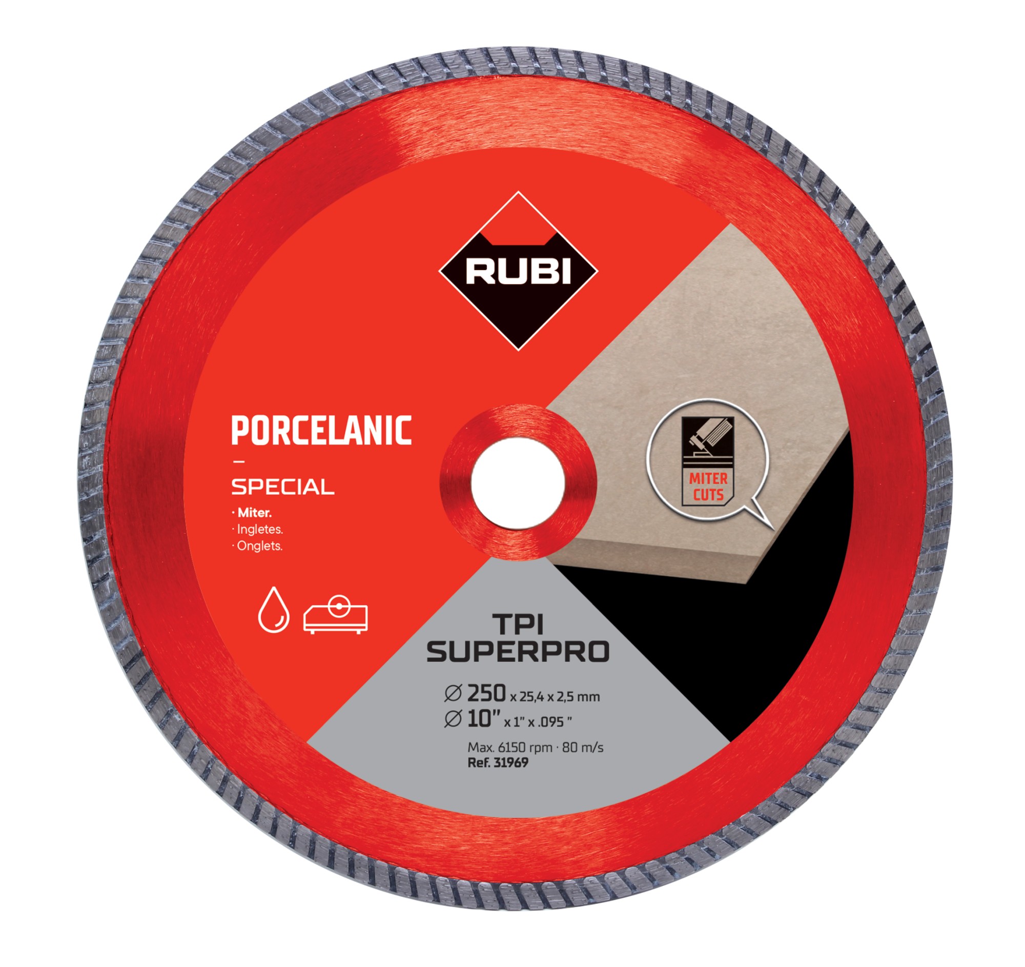 Disco diamante INGLETE TURBO - TPI