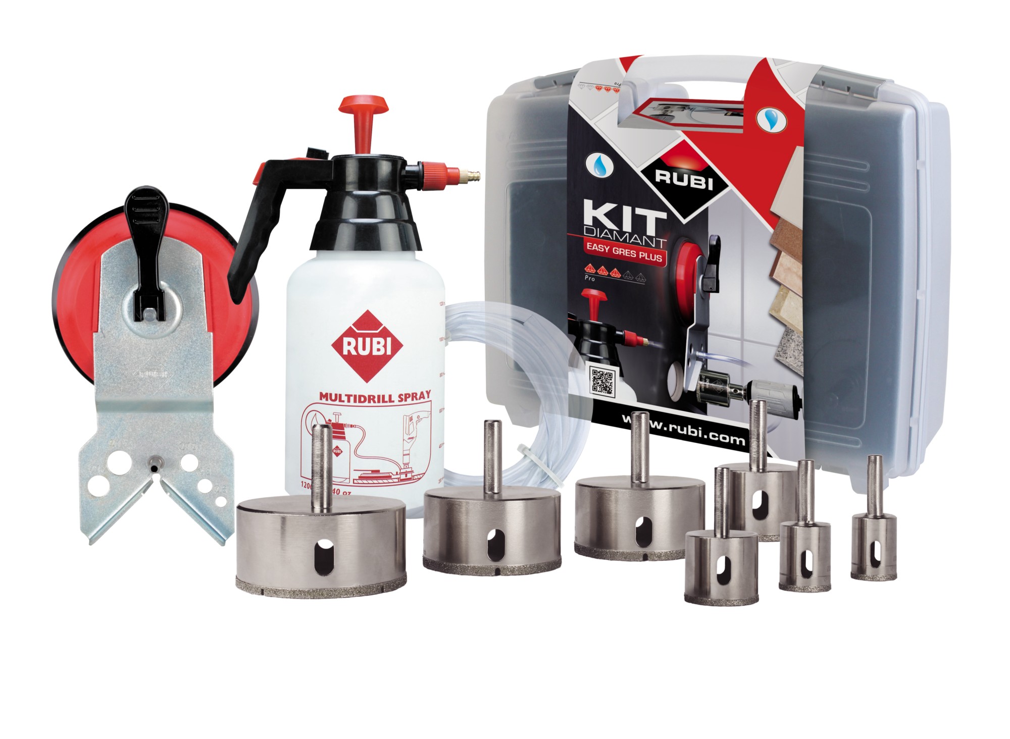 Kit brocas diamante EASYGRES