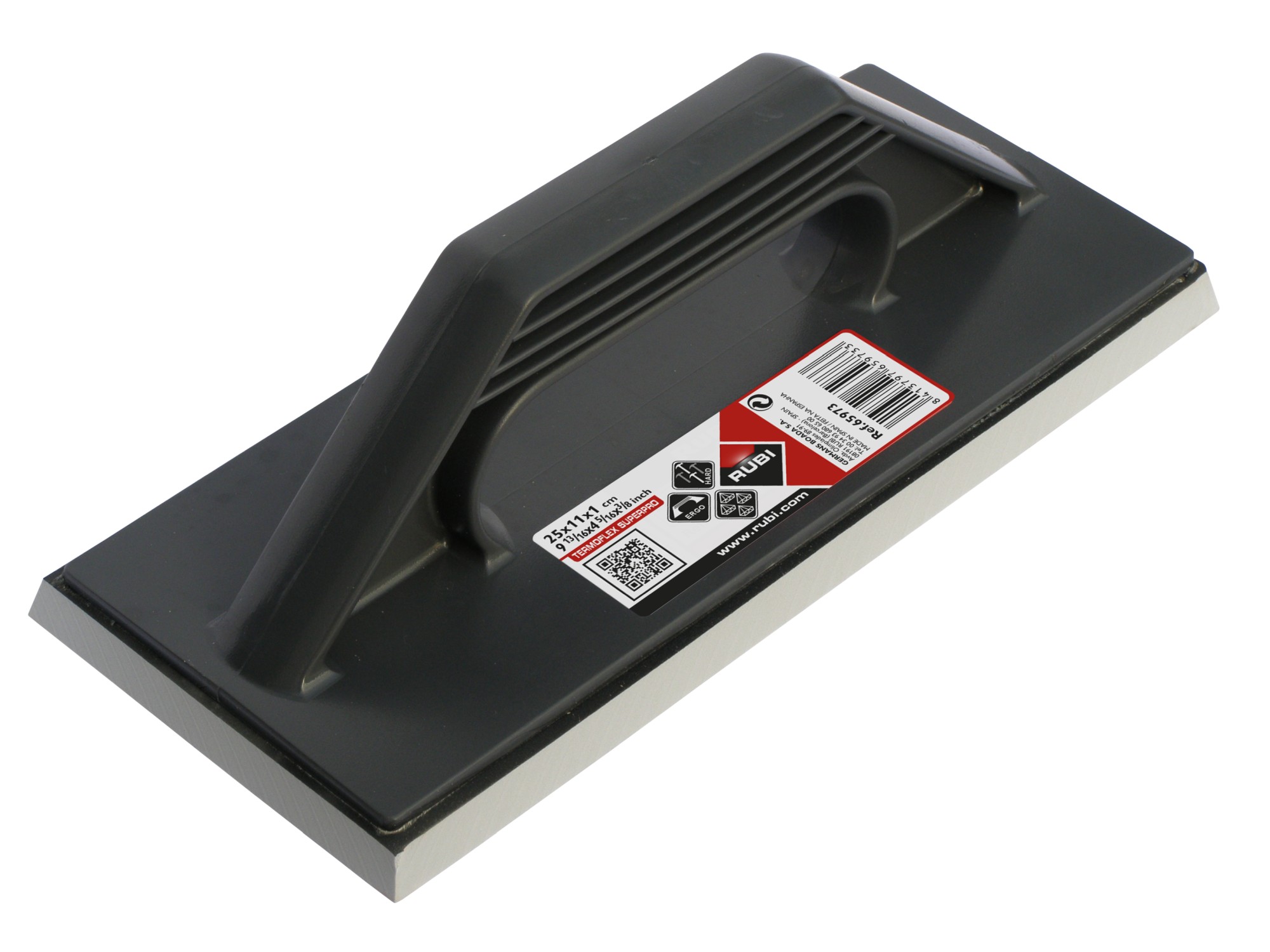 Llanas de goma para juntas SUPERPRO mango plástico