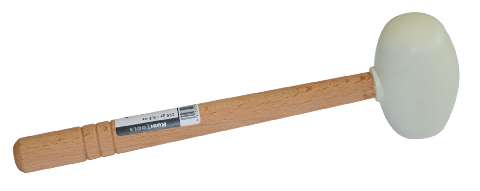 Mazas de goma caras plana/esférica