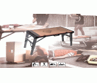 Mesa de trabajo plegable 4 en 1