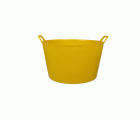 Capazo plástico amarillo Nº. 3 "FLEXTUB" (40 l.)