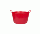 Capazo plástico rojo Nº3 "FLEXTUB" (40 l.)