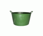 Capazo plástico verde Nº3 "FLEXTUB" (40 l.)