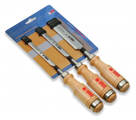 655-M Juego de 3 Formones en Blíster Urko