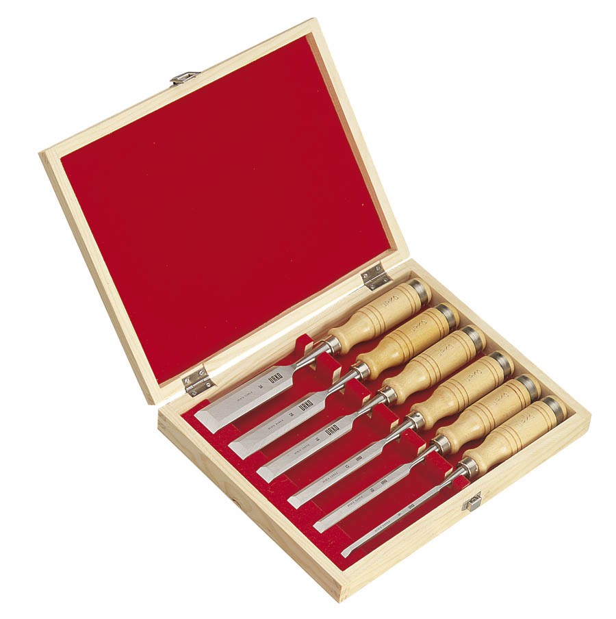 680-M Juego de 6 Formones en Estuche Urko