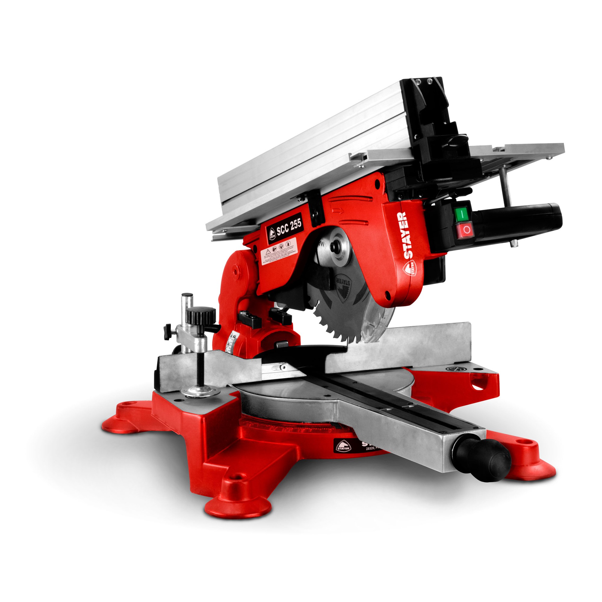 Ingletadora PROFESIONAL de ø254 mm con transmisión por correas (silenciosa) SCC 255 W