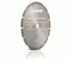 DISCO DE DIAMANTE PROFESSIONAL, LÁSER ARCE CONSTRUCCIÓN