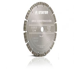 DISCO DE DIAMANTE PROFESSIONAL, LÁSER ARCE CONSTRUCCIÓN