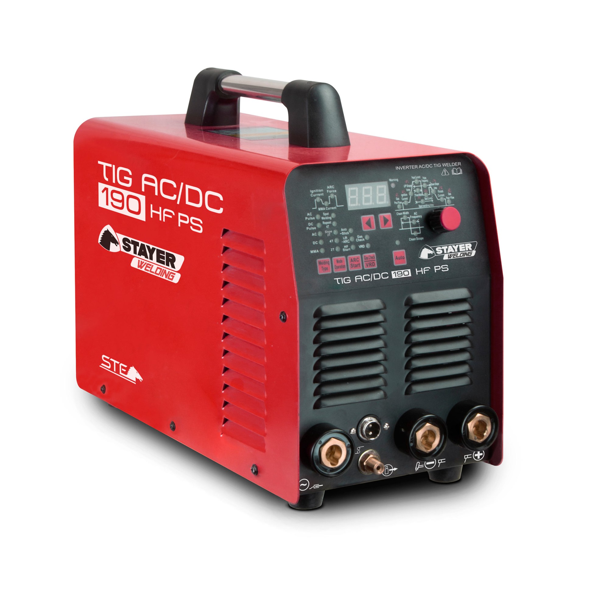 Equipo de soldadura inverter, TIG AC/DC 190 HF PS