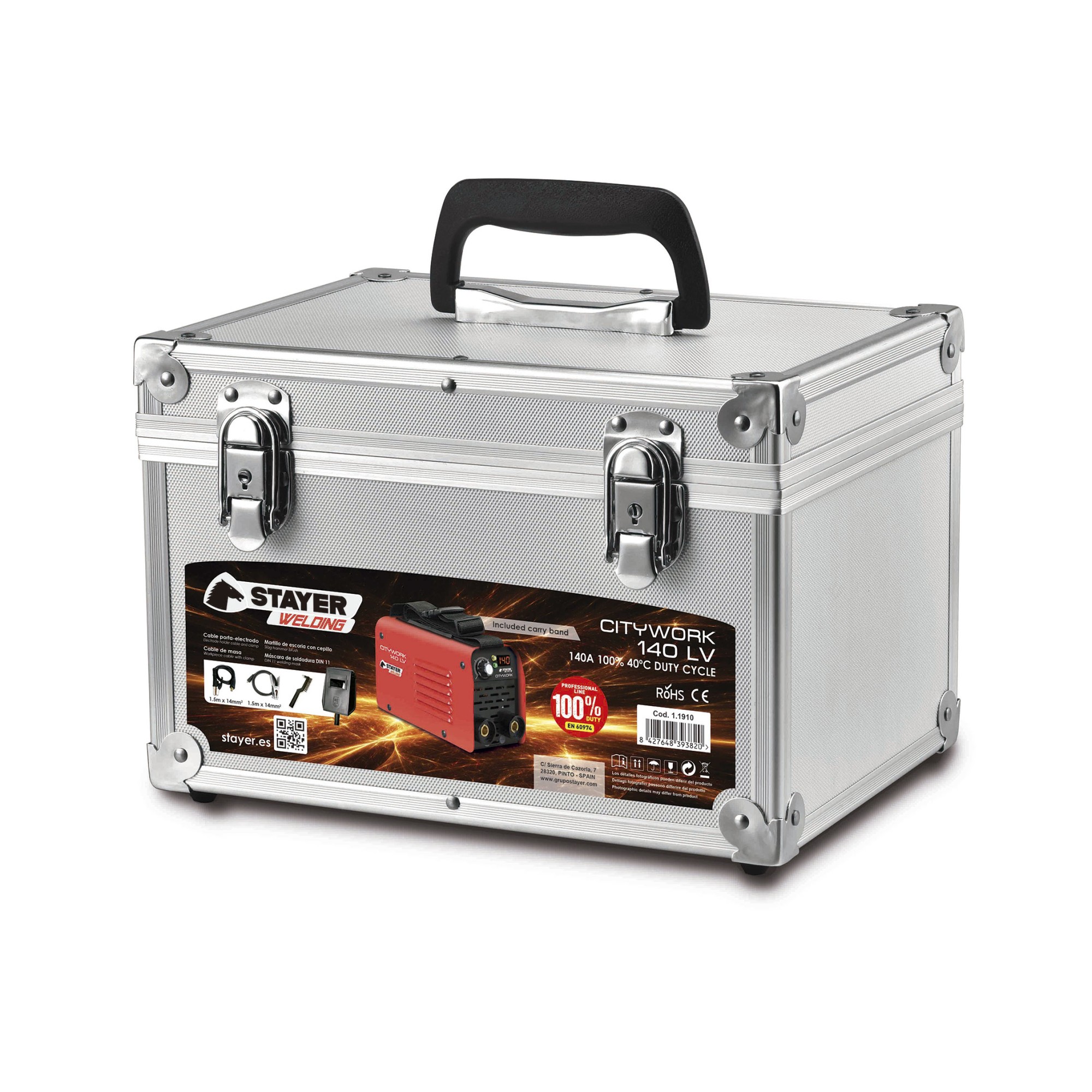 Equipo de soldadura inverter CITYWORK 140 LVK