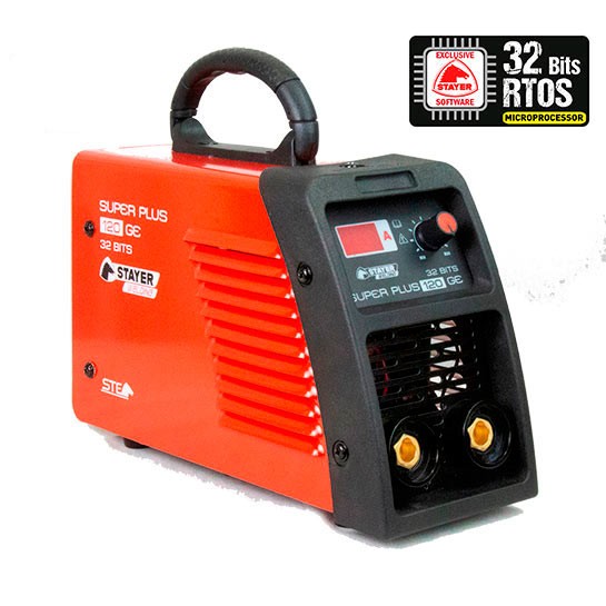 Equipo de soldadura inverter, SUPER PLUS 120 GEK