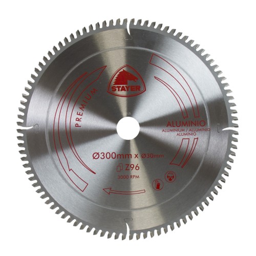 Disco Widia PROFESIONAL para aluminio Ø 300 x 30 / Z-96 HQ