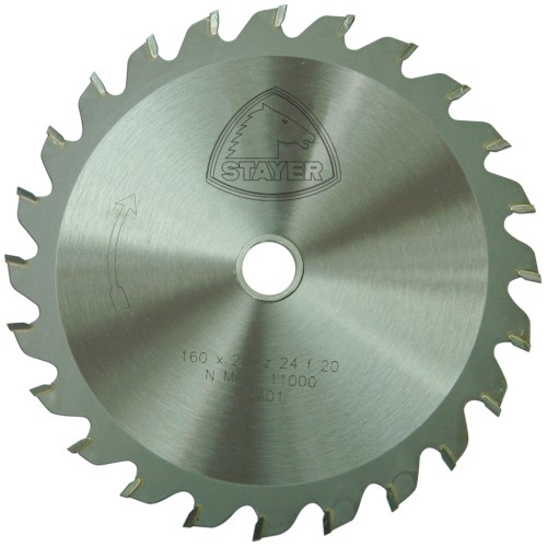 Disco Widia PROFESIONAL para madera Ø 160 x 20 r.16 / Z-24 ST