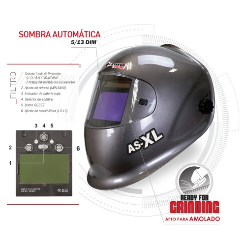 Mascara automática Profesional para Soldadura AS-XL