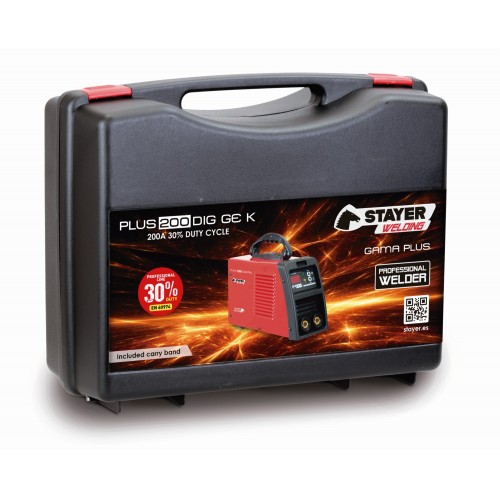 Equipo de soldadura inverter, PLUS 200 DIG GE K