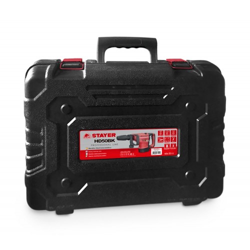 Martillo rotativo SDS-MAX PROFESIONAL con 3 funciones HD 50 BK