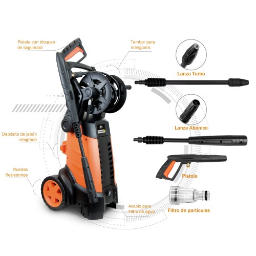 Hidrolimpiadora industrial 2000W, HL 2200 IND
