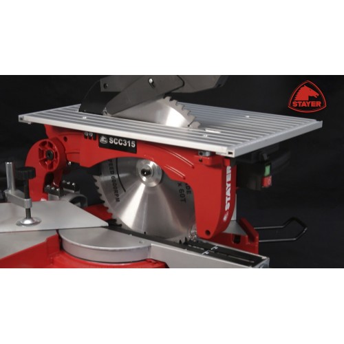 Ingletadora PROFESIONAL de ø315 mm con transmisión por correas (silenciosa) SCC 315 W