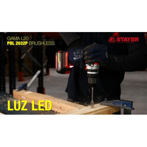 Taladro Atornillador Percutor, PBL 2032/3 PIKF BRUSHLESS