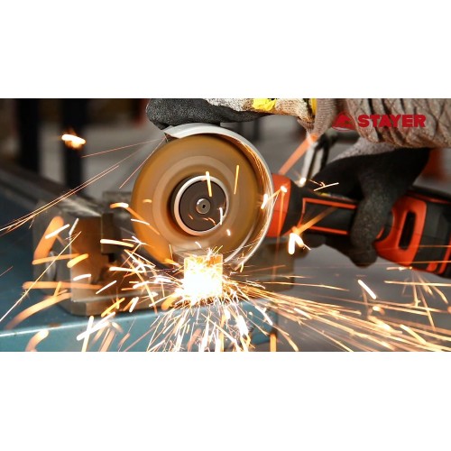 Amoladora angular PROFESIONAL Ø115mm a batería AGB L2024 BRUSHLESS SET