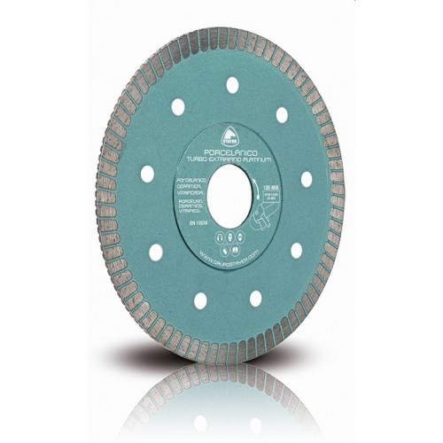 Disco de diamante, PORCELÁNICO TURBO EXTAFINO PLATINUM Ø125mm