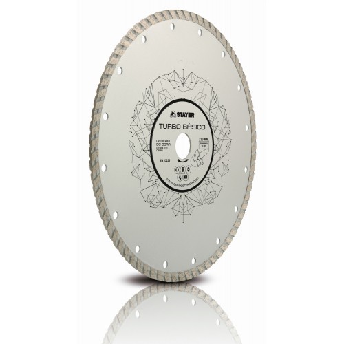 Disco de diamante, TURBO BÁSICO de Ø230mm