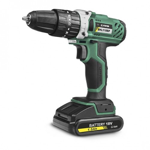 Taladro Atornillador Percutor 18V., BHL 118 BPK