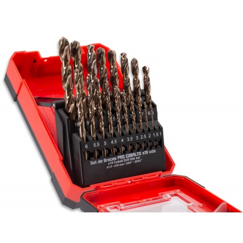 Set 19 - BROCAS HSS-Co, para Metal