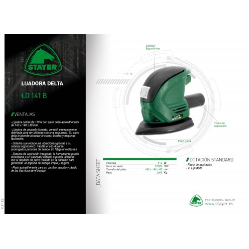 Lijadora delta LD 141 B