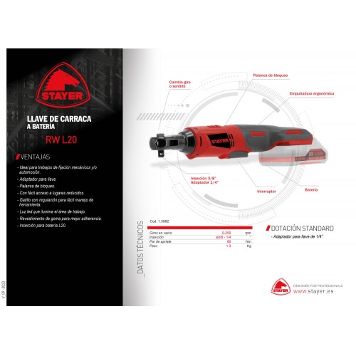 Llave de Carraca (3/8