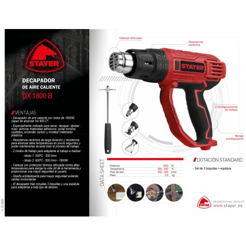 Decapador DX 1800 B