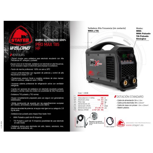 PRO MAX 185 HF