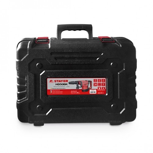 Martillo rotativo SDS-MAX PROFESIONAL con 3 funciones HD 50 BK