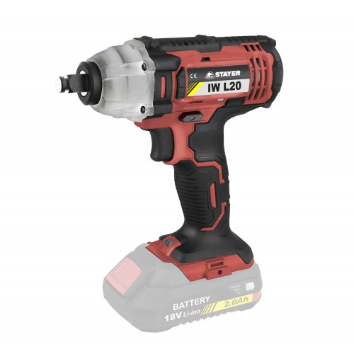 Llave de Impacto PROFESIONAL 1/2” a batería 18V, IW L2012 + Batería 2Ah + cargador + Bolsa de transporte