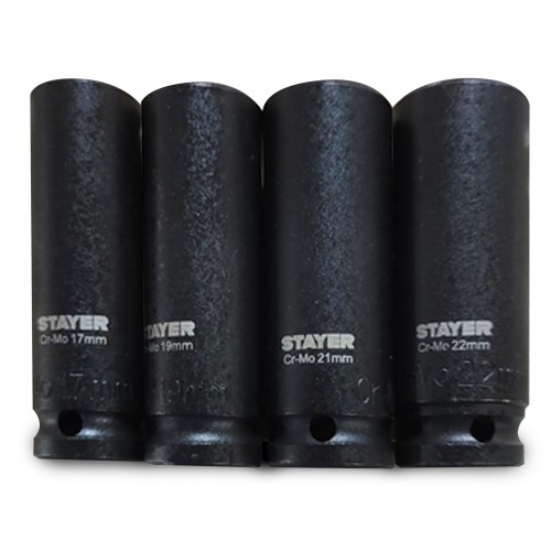 Set de llaves de vaso de ½” STAYER
